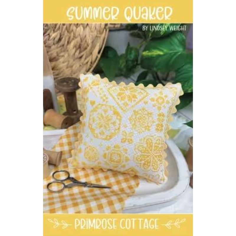 Summer Quaker Cross Stitch Pattern – Primrose Cottage