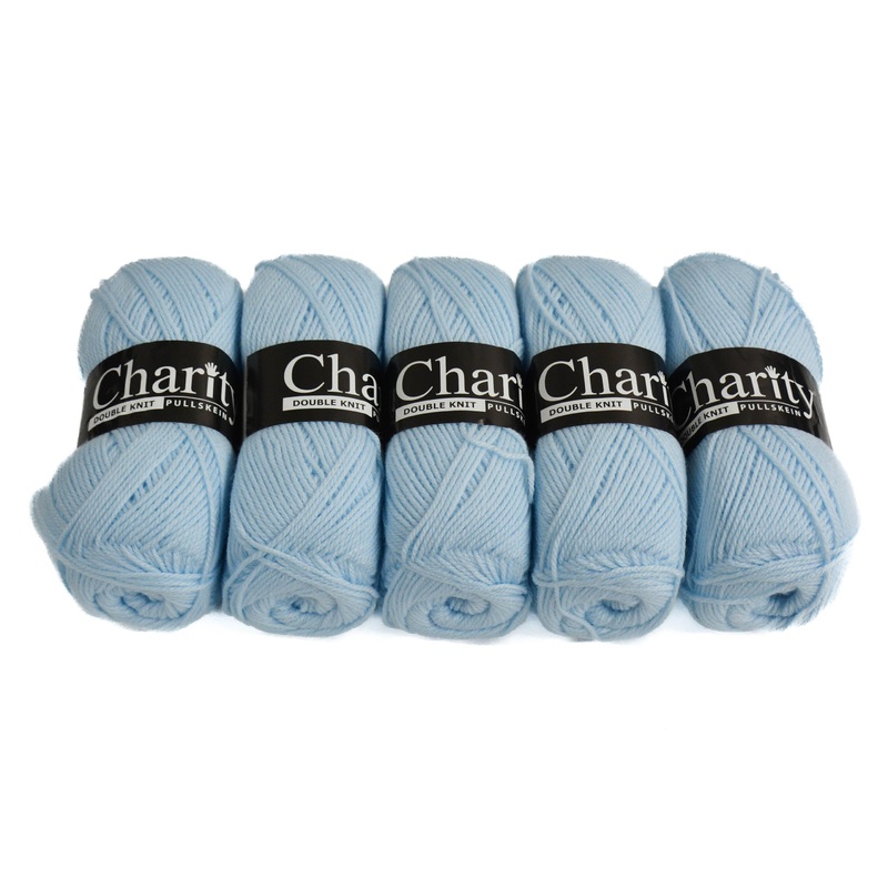 100G 5Pc Charity Dk Wool Cloud Blue 1000000121667
