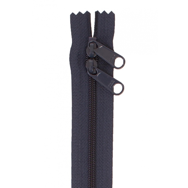30″ Zipper – Double Slide #4.5 –  Navy – ByAnnie