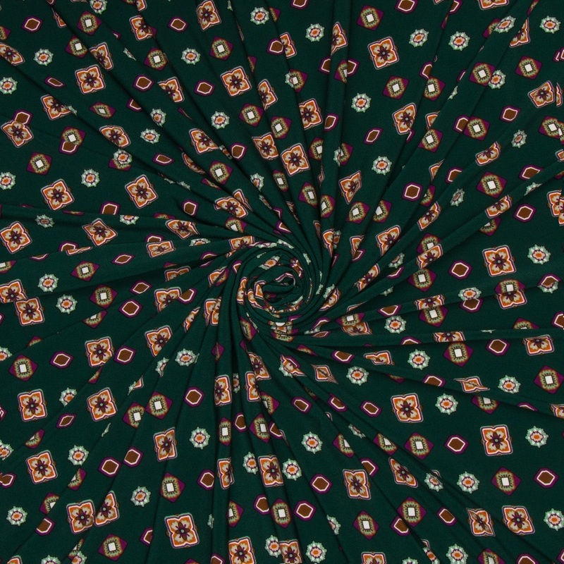 Dty Printed Stretch Fabric Vuitton
