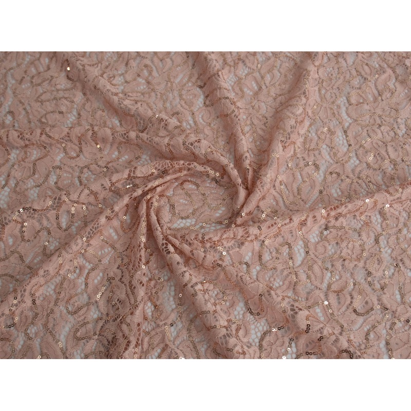 150cm Nylon Sequins Stretch Lace DR2194-5 DR2194-5