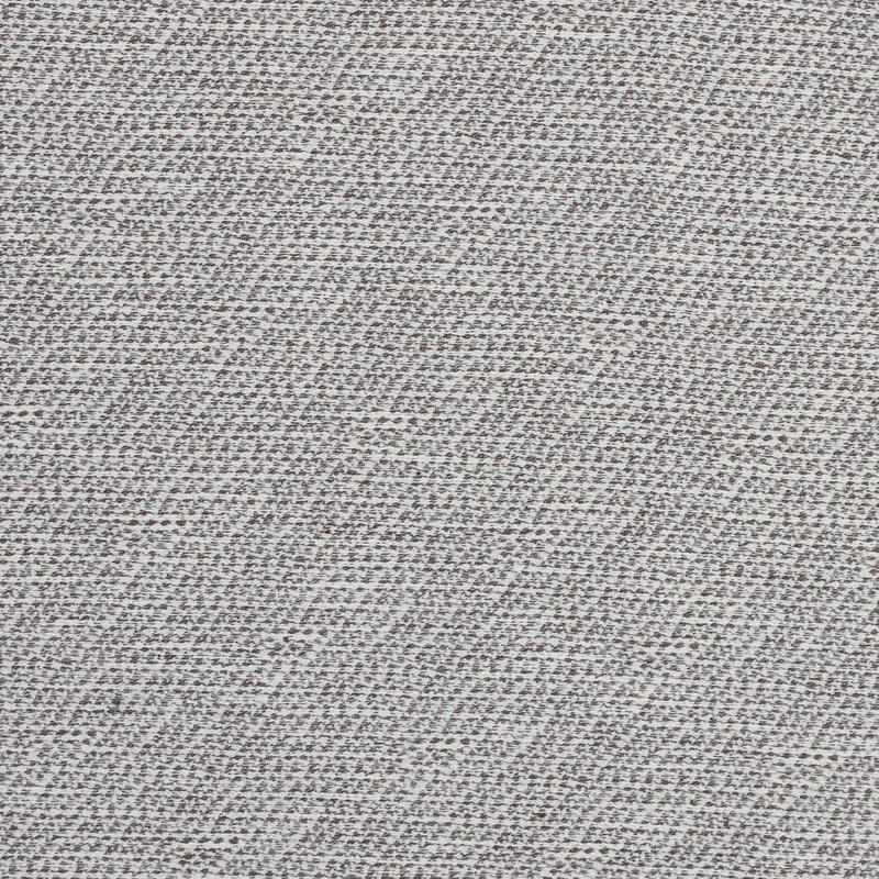Brown and Ivory Stretch Cotton Tweed
