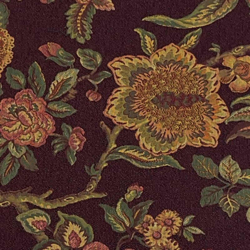 Burch Fabric Alice Burgundy Upholstery Fabric Order Product