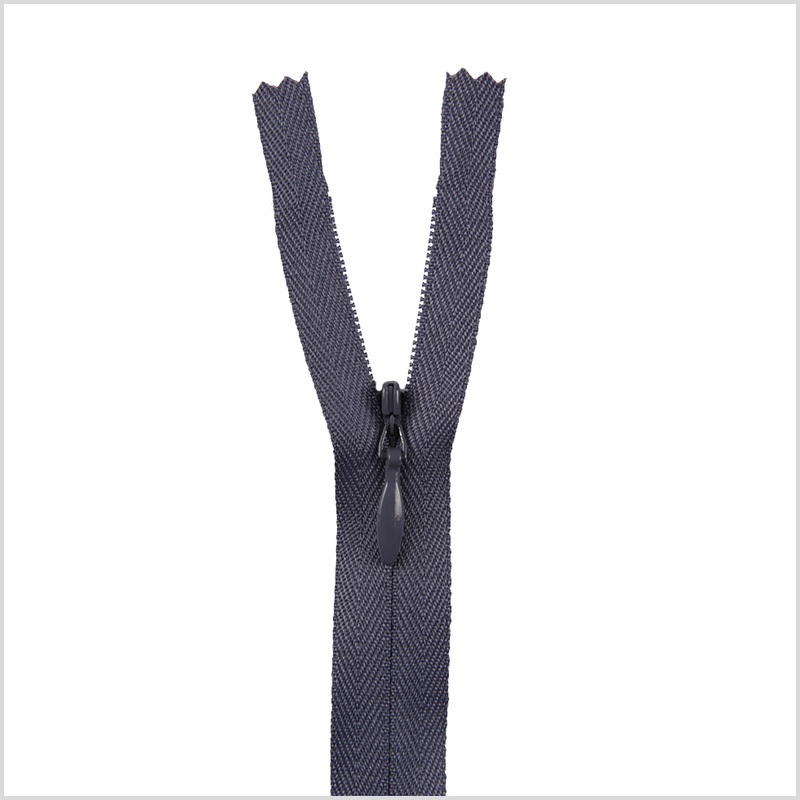 Invisible Zipper 9″ by YKK – 308 Blue Gray
