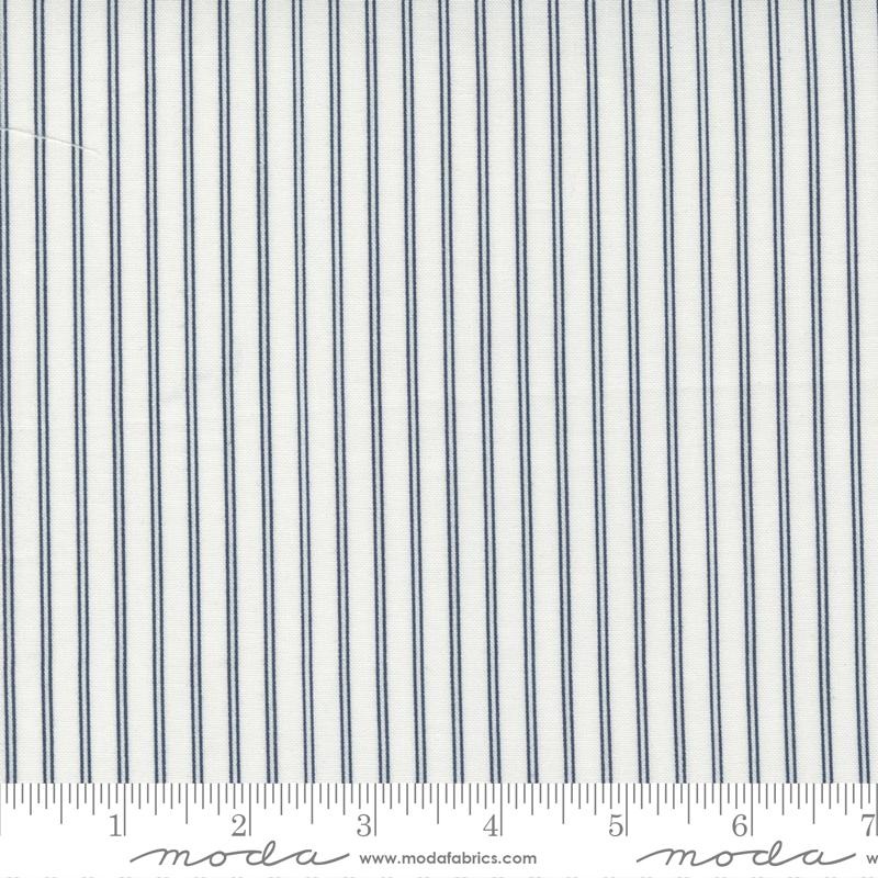 Nantucket Summer – 55267-11 – Cream Navy Stripe