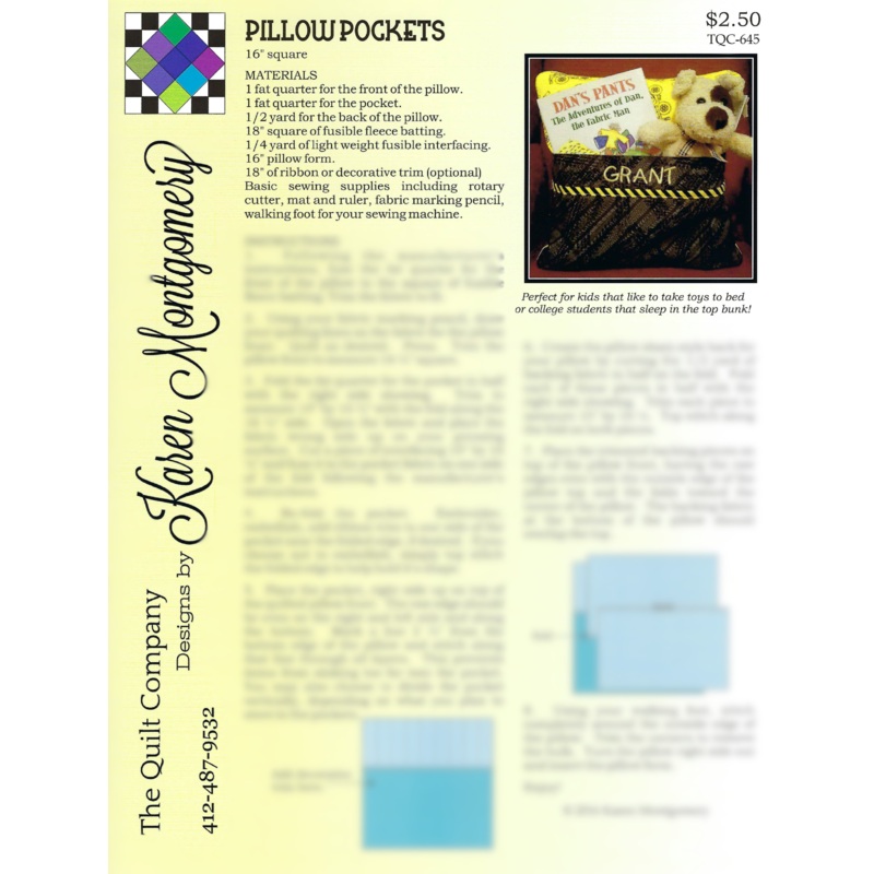 Pillow Pockets