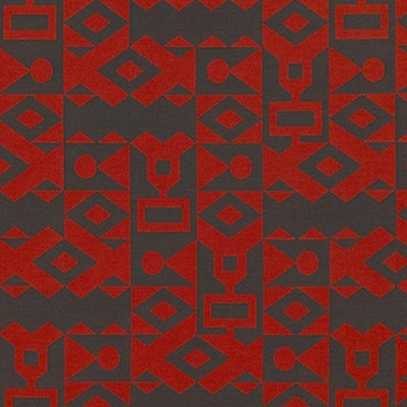 Remnant of Momentum Cryptic Crimson Upholstery Fabric Order Product 1