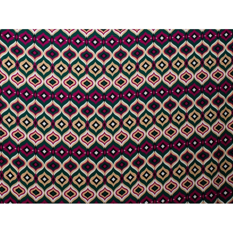 147cm  Printed Rayon Crepe  DR1808-1 DR1808-1