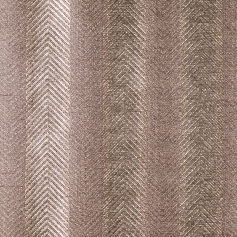 Baby Pink/Victorian Gold Stripes Shantung   /Dupioni