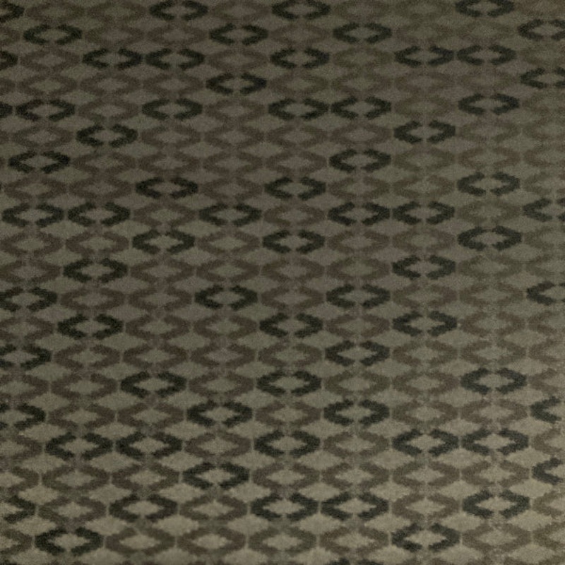 Maharam Oblique Mink Grey Modern Lattice Pattern Upholstery Fabric Order Product