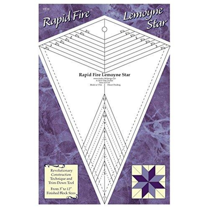 Rapid Fire LeMoyne Star Ruler by Studio 180