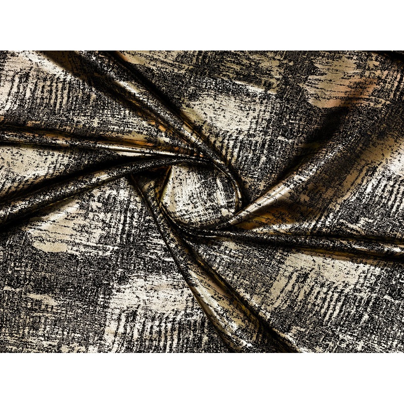 150cm Foil Print Duchess Satin DR2509-3 DR2509-3