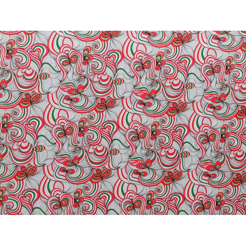 150cm Printed Duchess Satin DR277-256 DR277-256