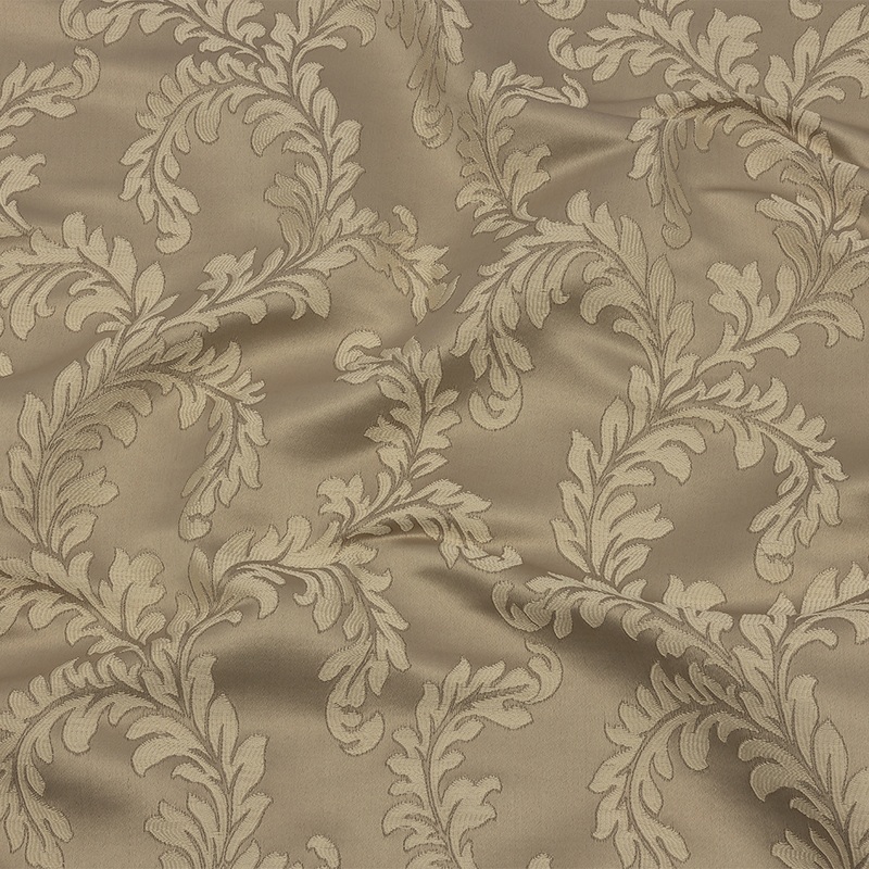 Drapery Jacquard – Champagne Elegant Ferns – British Imported