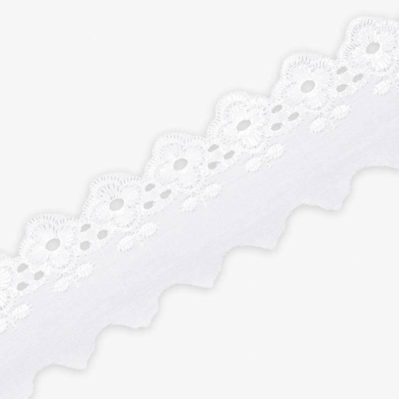 Lace Anglaise White Art. (YA47A)