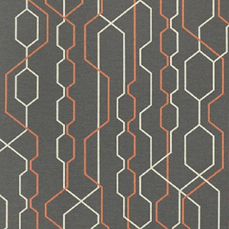 Momentum Story Path Modern Design Gray Upholstery Fabric Order Product