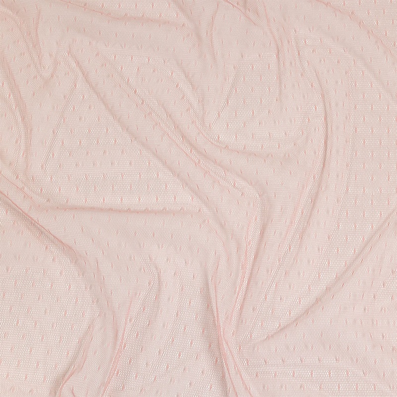 Point D’Esprit Tulle – Rose – Remi Collection
