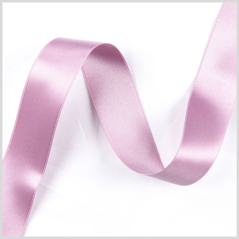 1.5″ Mauve Double Face French Satin Ribbon