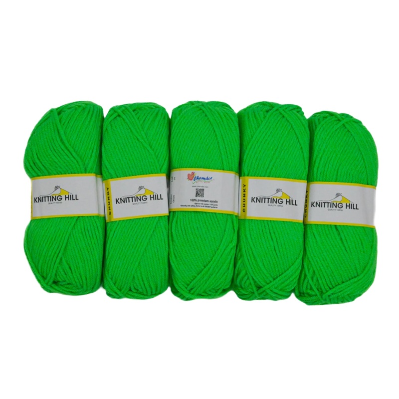 5pc 100G Knitting Hill Chunky 2000000001906