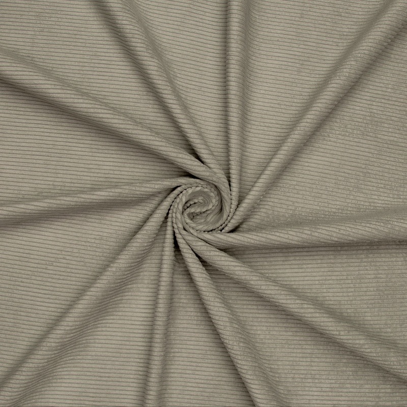 Corduroy Upholstery 140cm Plaza Taupe Per Meter