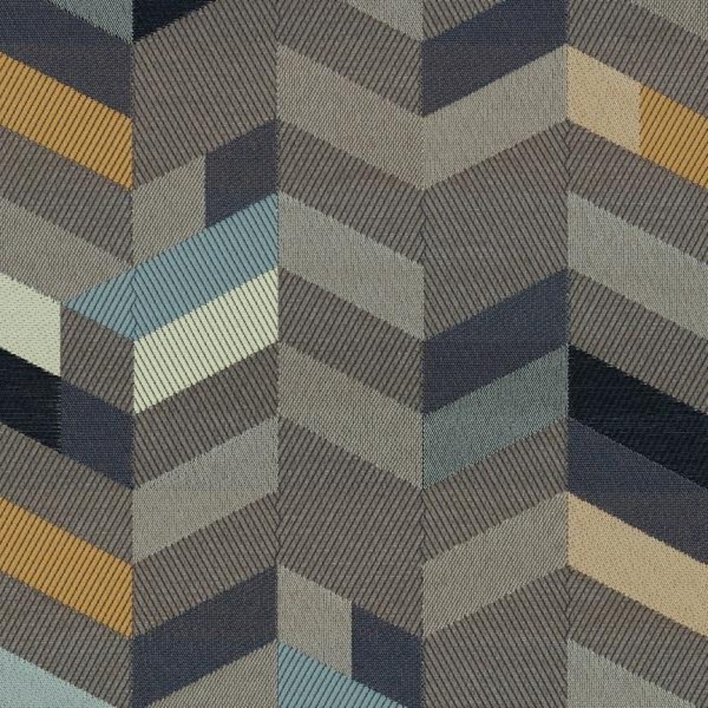 Remnant of Maharam Parquet Branch Gray Upholstery Fabric Order Product 1