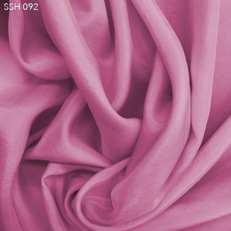Silk Habotai (China Silk) – Bubblegum Pink Fabric by the Yard
