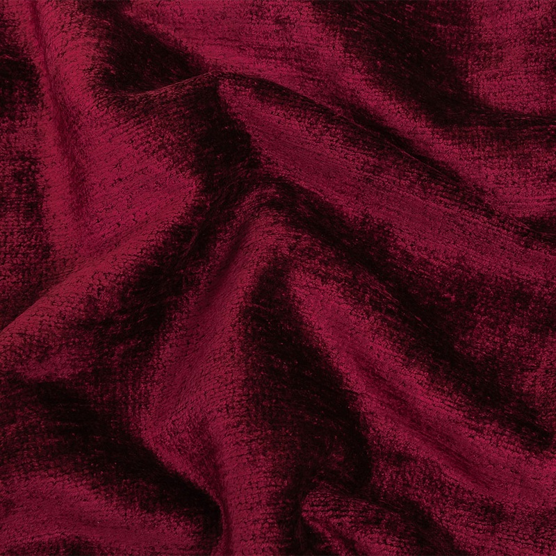 Ultra Magenta Acrylic and Polyester Upholstery Chenille