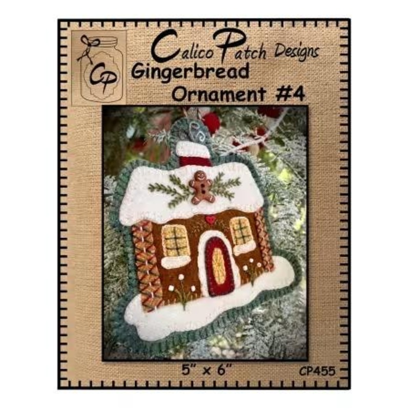 Gingerbread Ornament Pattern #4 – Calico Patch Designs