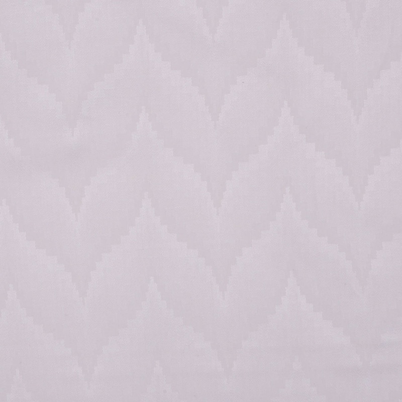 Off-White Zig-Zag Cotton Jacquard