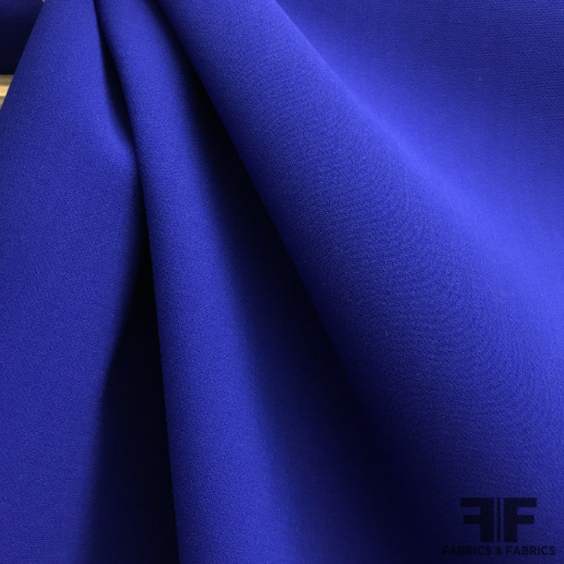 Italian Double Faced Wool Coating – Purple Fabric by the Yard