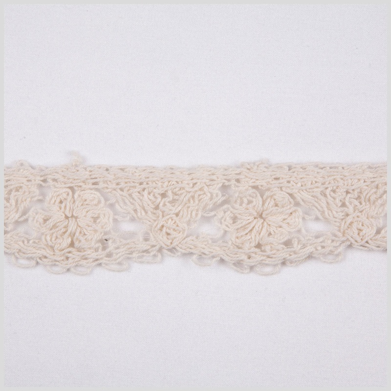 1.25″ Natural Crochet Lace