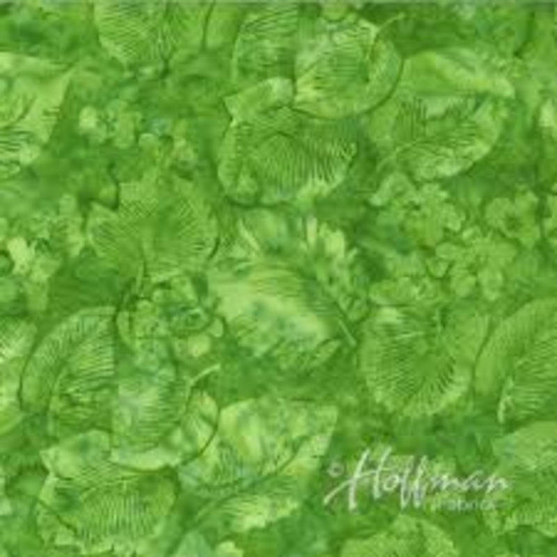 Bali Batik Handpaints Leaf – (6)