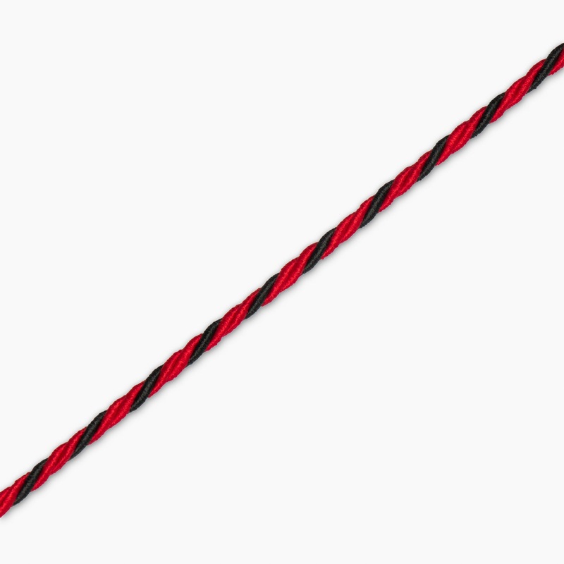 Blazer Cord – Black/Red Twist