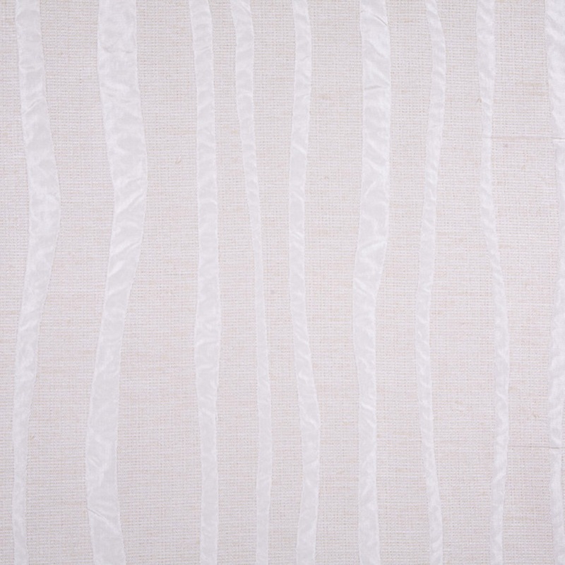 Bright Champagne Stripes Woven