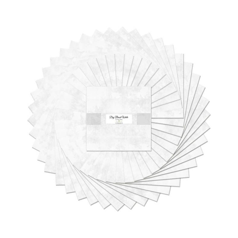 Dry Brush White 10 Karat Gems