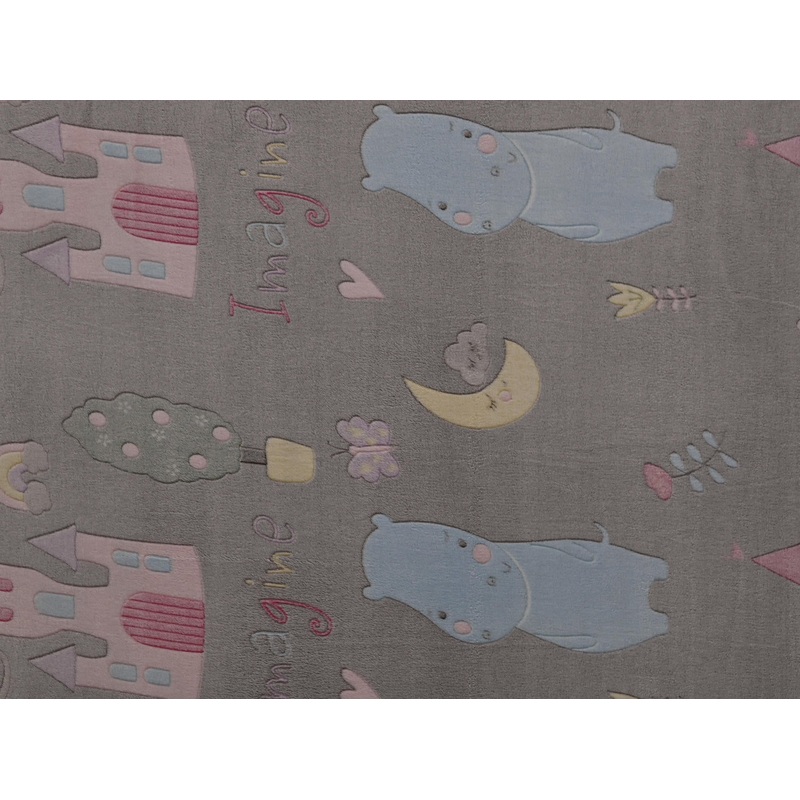 150cm Printed  Mongolian Fleece DR2291-40 DR2291-40