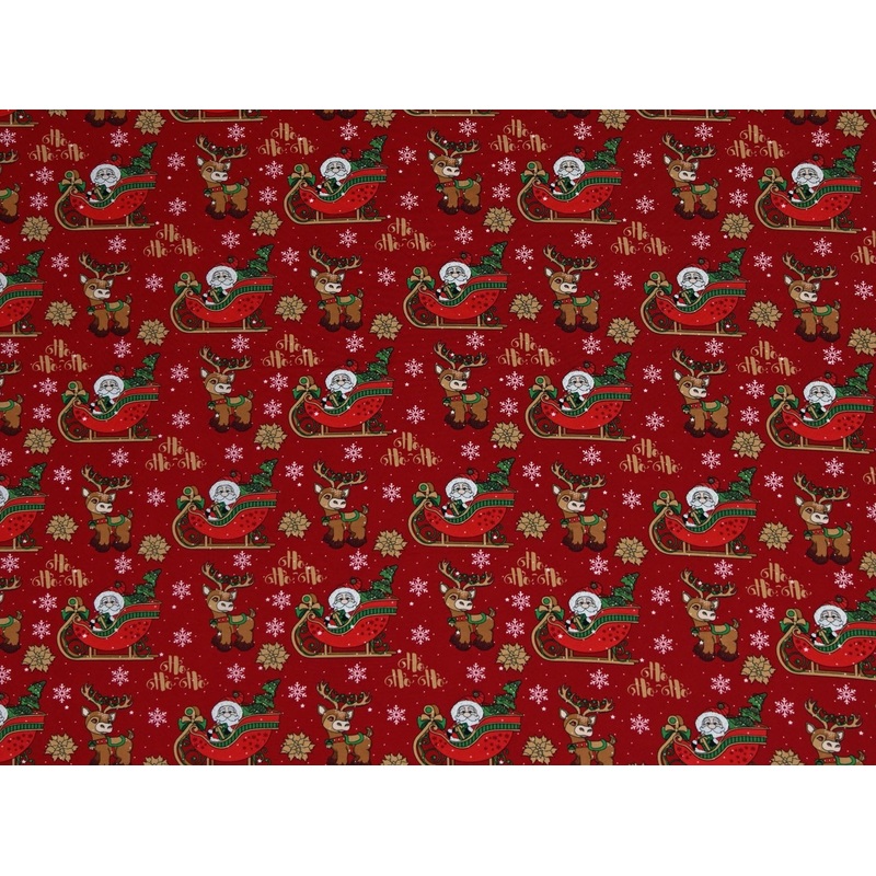 150cm Printed X-Mas Mini Matt DR244-41 DR244-41