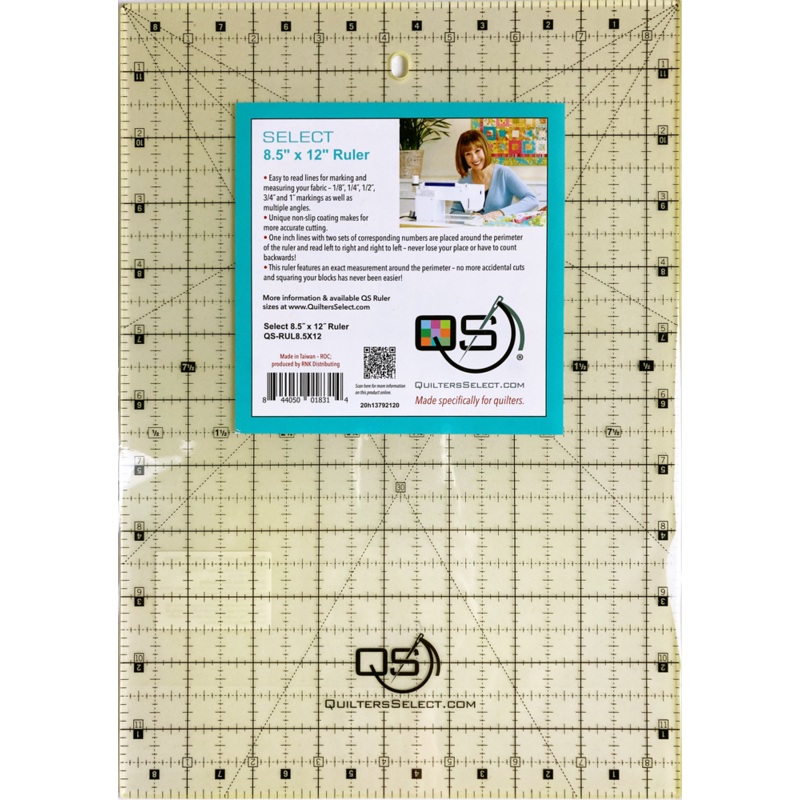 8.5″ x 12″ Non-Slip Ruler