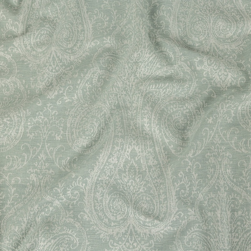 Drapery Jacquard – Seafoam Damask – British Imported