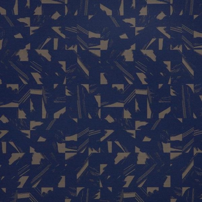 Remnant of HBF Cutout Ultramarine Blue Sunbrella Upholstery Fabric Order Product 1