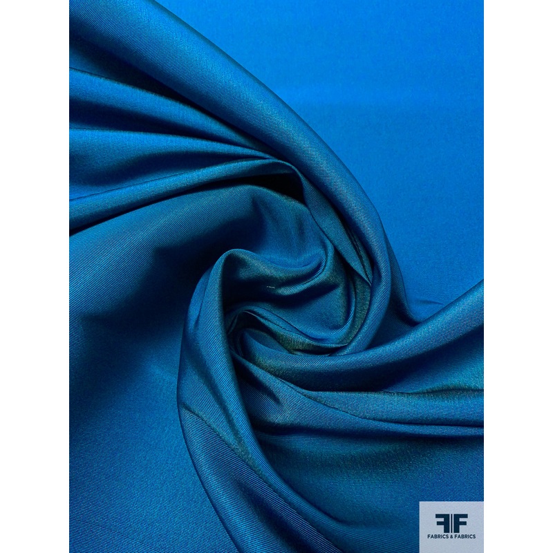 Solid Silk Faille – Dark Teal Fabric by the Yard