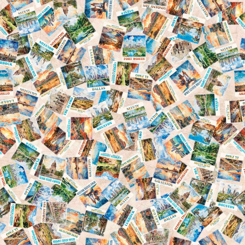 2025 All Texas Shop Hop / Postcards from Texas in Blush