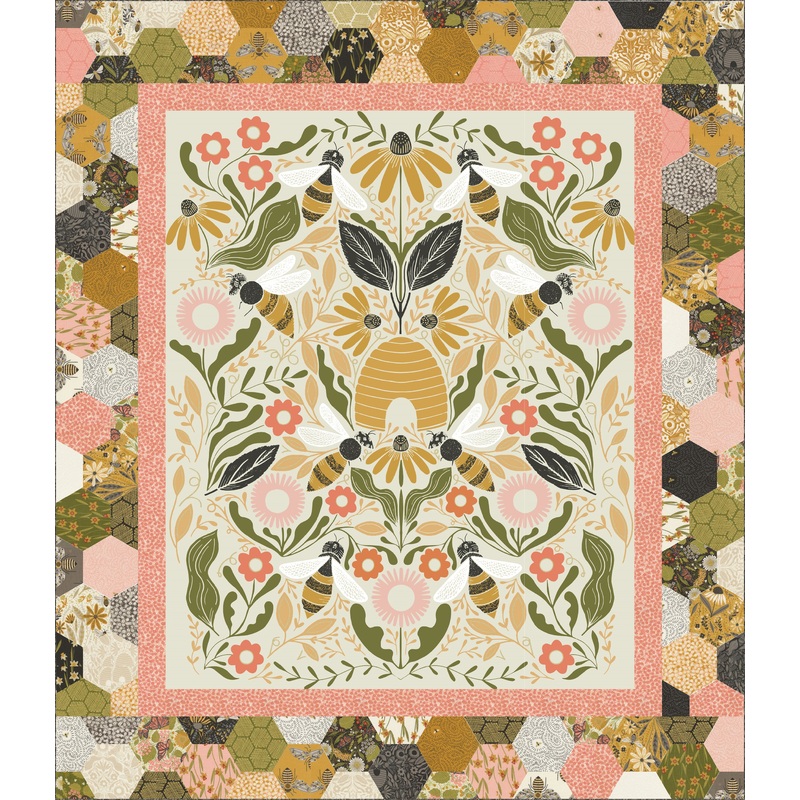 Bee Garden Quilt Kit