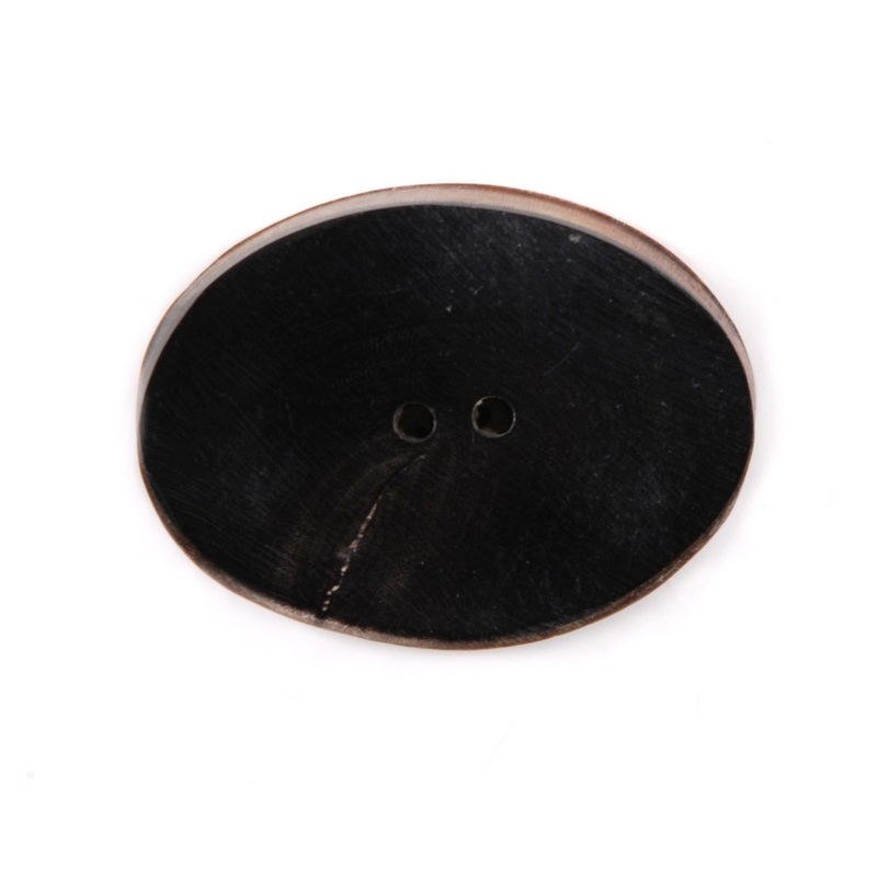 Brown Horn Coat Button – 60L/38mm