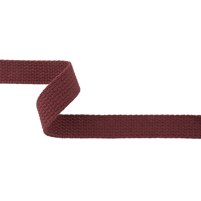 Cordovan Heavyweight Cotton Webbing – 1″