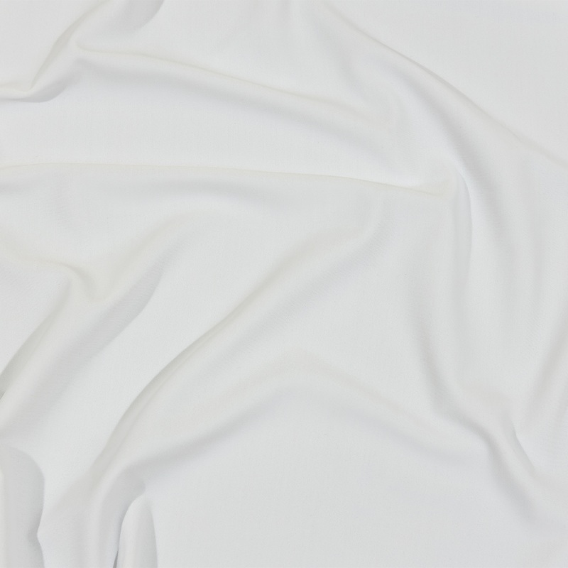 Recycled Swimwear Tricot, UV Protective – White – Santorini Plus Collection