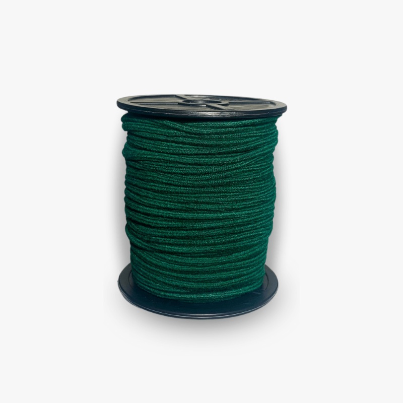Stretch Cord Bottle Green 3mm (25met) Roll Price