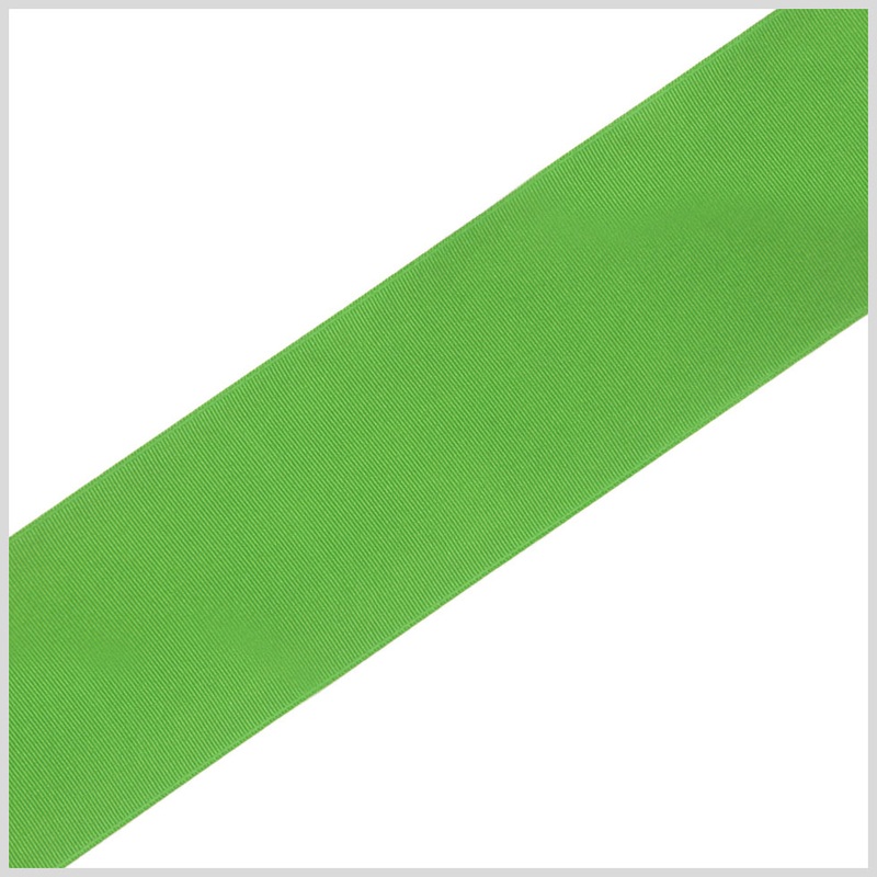 1/4″ Apple Green Solid Grosgrain Ribbon
