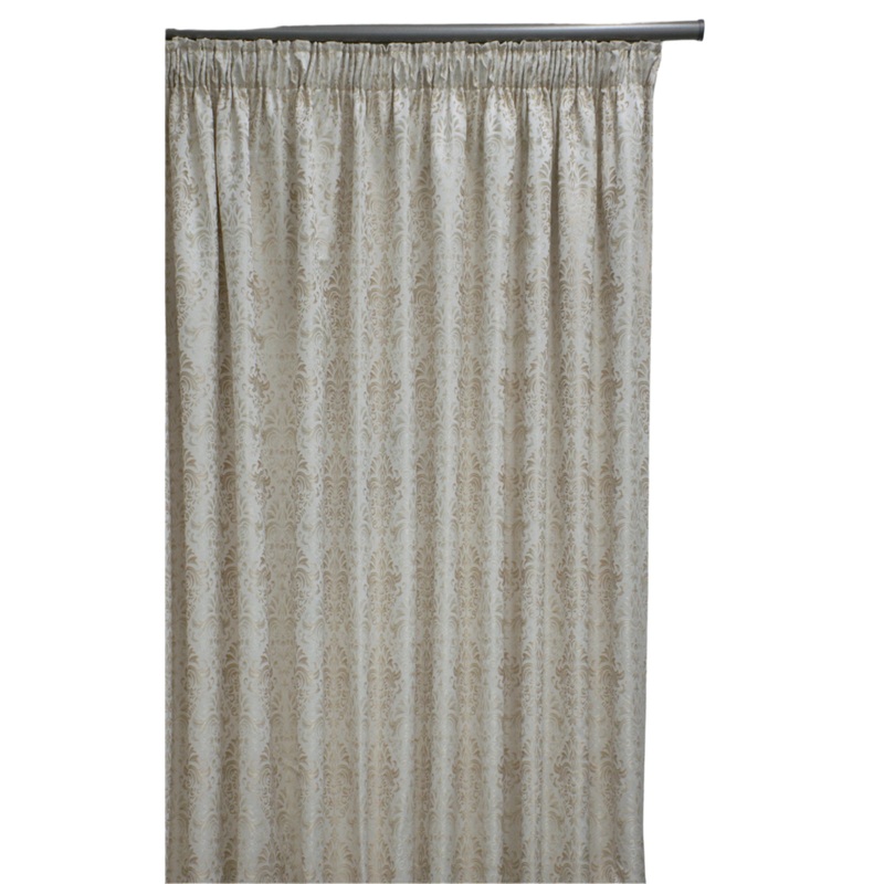 280x220cm Brighton Taped Curtain RC1321 RC1321-1