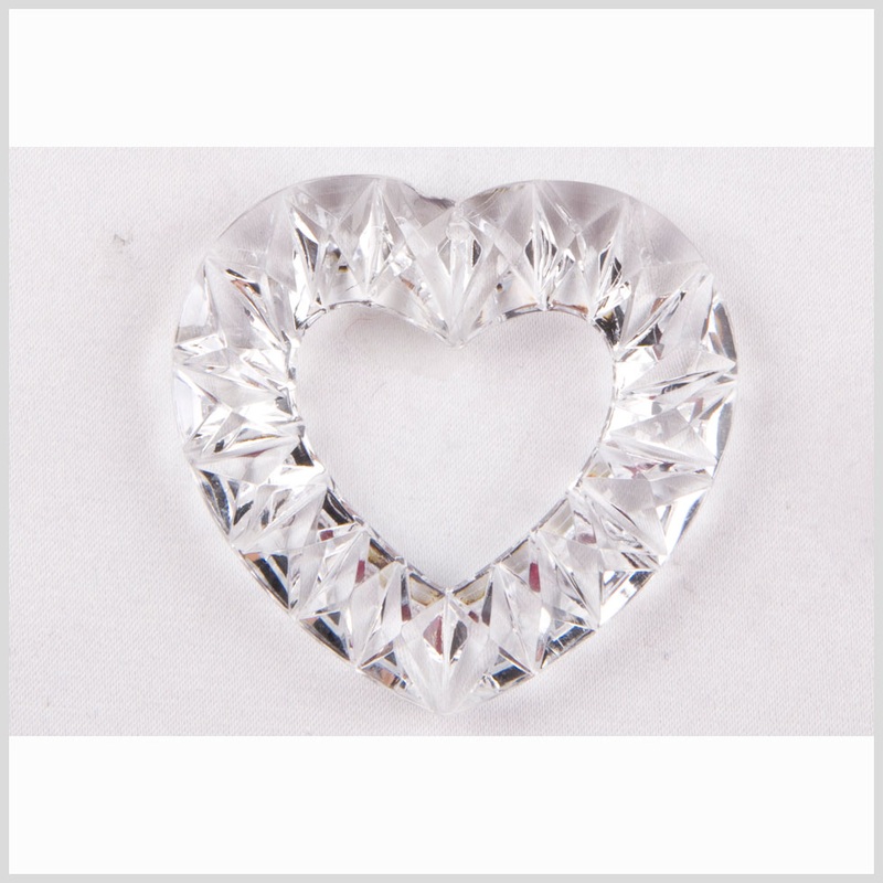 47mm Clear Plastic Pendant